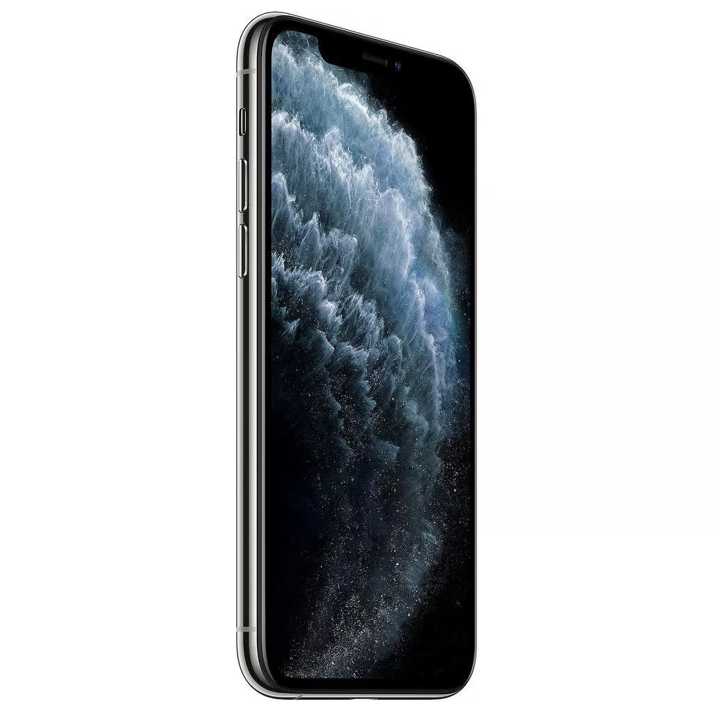 Modernes Apple iPhone 11 Pro in eleganter Silberfarbe mit großzügigen 512GB Speicher, ohne Vertrag