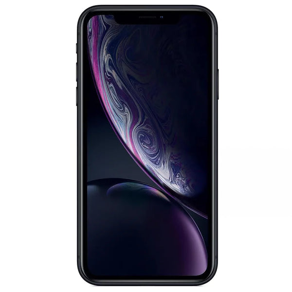 Elegantes Apple iPhone XR in zeitlosem Schwarz, erhältlich mit großzügigen Speicheroptionen von 64GB, 128GB und 256GB. Tauche ein in die Welt von stilvollem Design und fortschrittlicher Technologie – ein Smartphone, das Klasse und Leistung auf höchstem Niveau vereint.